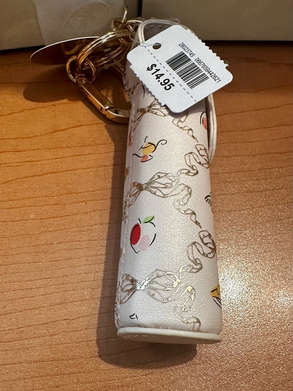 Bath & Body Works White Disney Princess Printed Hand Sanitizer Spray Holder - Picture 2 of 4
